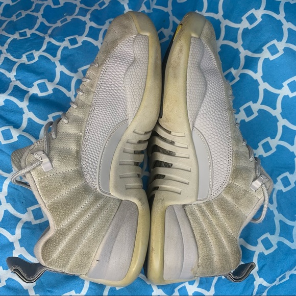 Nike Air Jordan 12 Low Women’s size 10 Wolf Grey Retro OG Rare cool shoes top sp - Picture 6 of 12